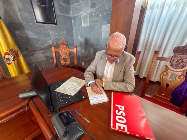 José Carlos Rodríguez Rodríguez, portavoz del PSOE San Miguel de Abona.