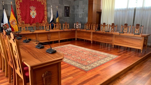 Salón de plenos San Miguel de Abona. 